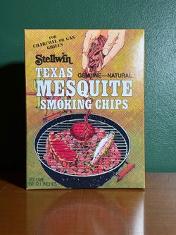 Stellwin Vintage Style Texas Mesquite Smoking Chips