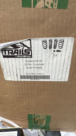 Subaru lift kit