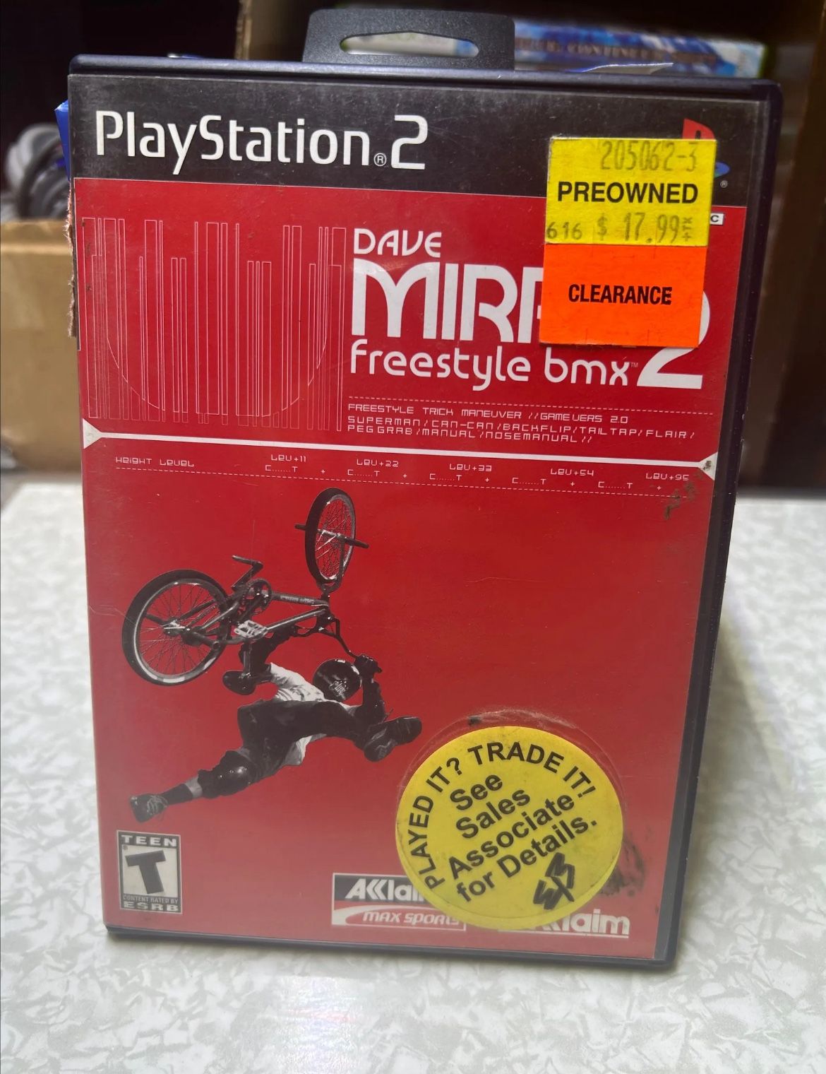 Dave Mirra Freestyle BMX 2 PS2