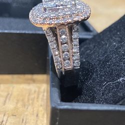 Rose Gold Engagement Ring 