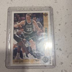 Larry Bird upper deck 91 through 92 card