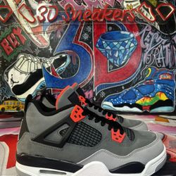 Jordan Retro 4 “Infrared”