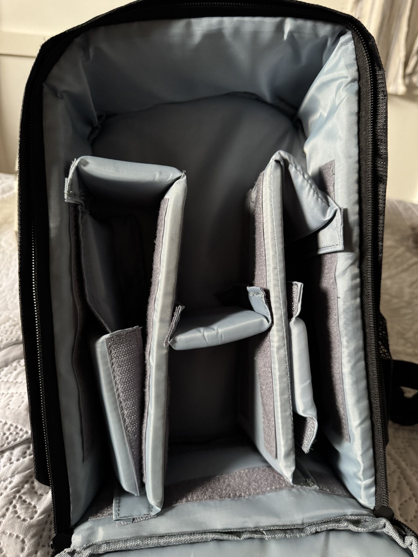 *BRAND NEW* Camera Backpack Carry Bag With Velcro Modular Compartments
