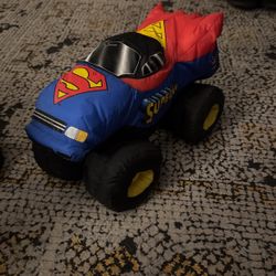 Superman Monster Truck Plushie 