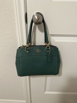 Coach Green Purse