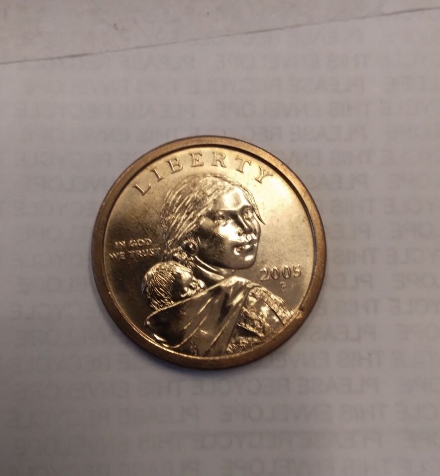 2005 P Sacagawea Dollar
