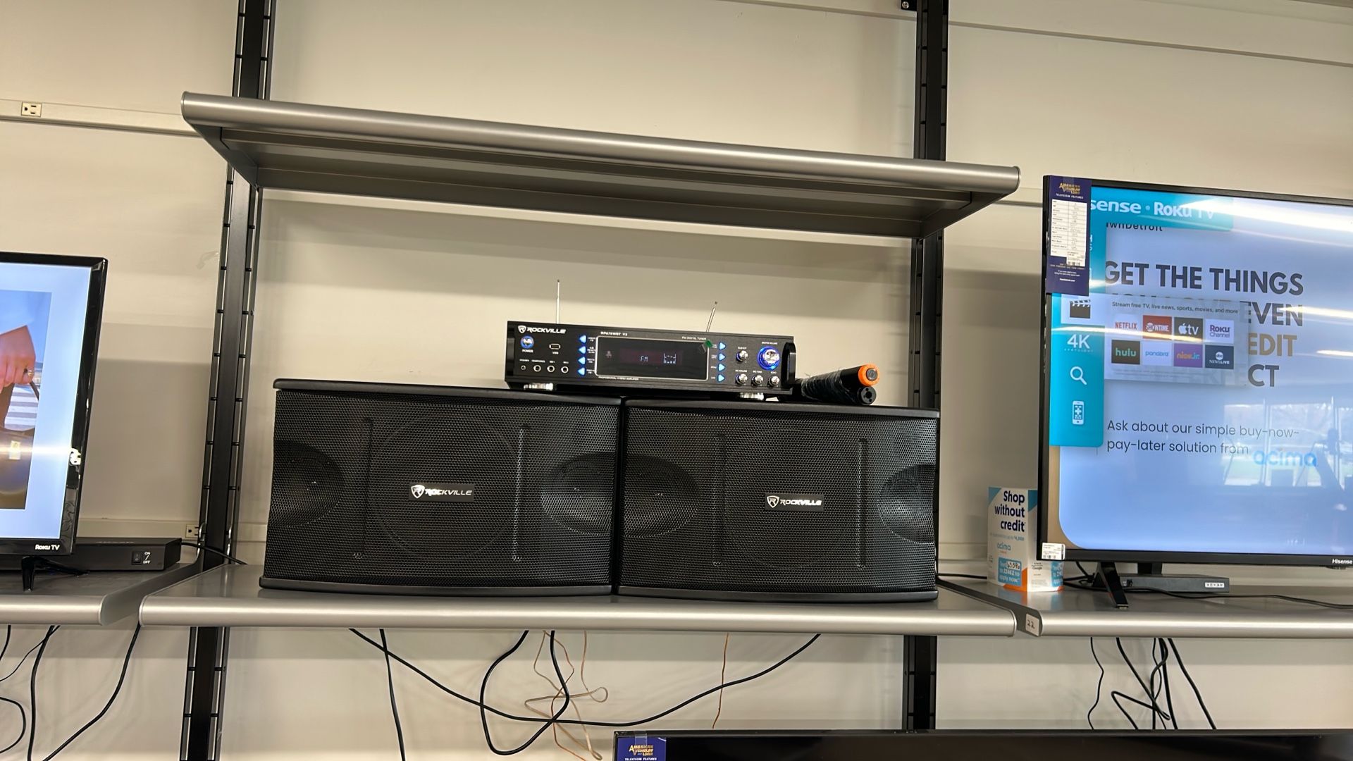 Rockville Speakers With Receiver