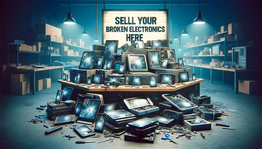 I Am Buying Broken Electronics and I Also Take Any Electronics You Get Rid Of For Free