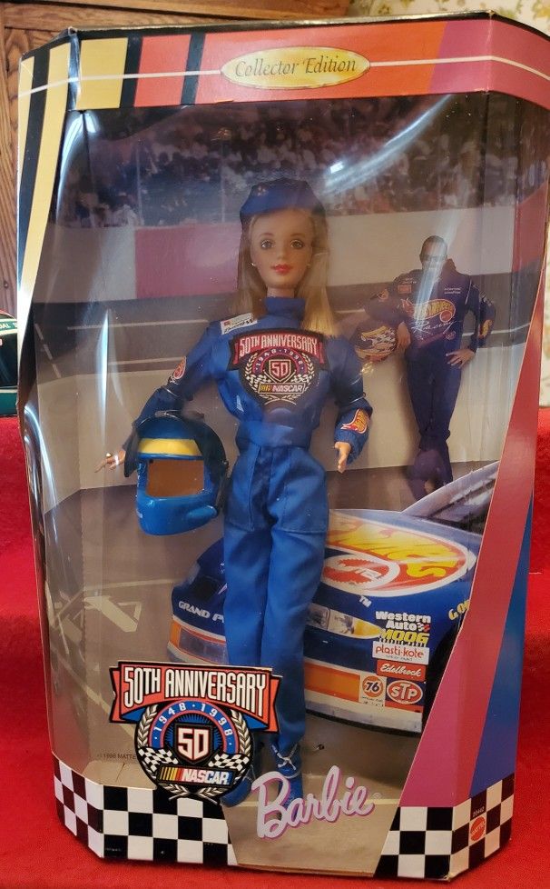 NASCAR 50TH ANNIVERSARY BARBIE DOLL