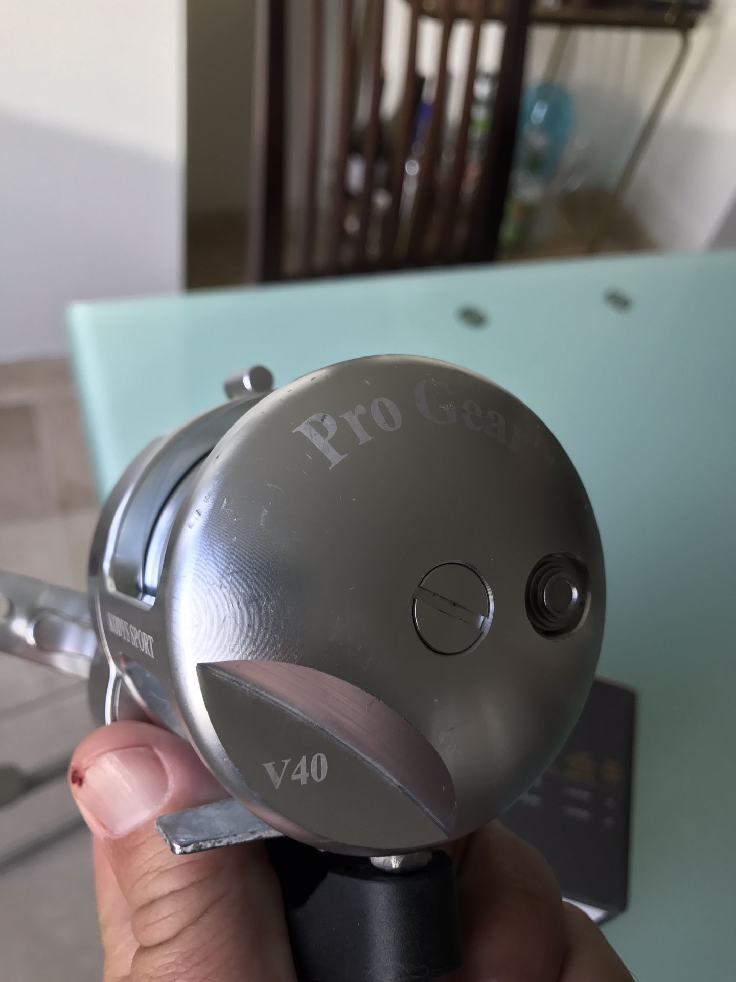 Pro Gear V40 conventional fishing reel used for Sale in San Diego, CA -  OfferUp
