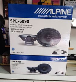 ALPINE SPE 6090 6X9, 4 SPEAKERS