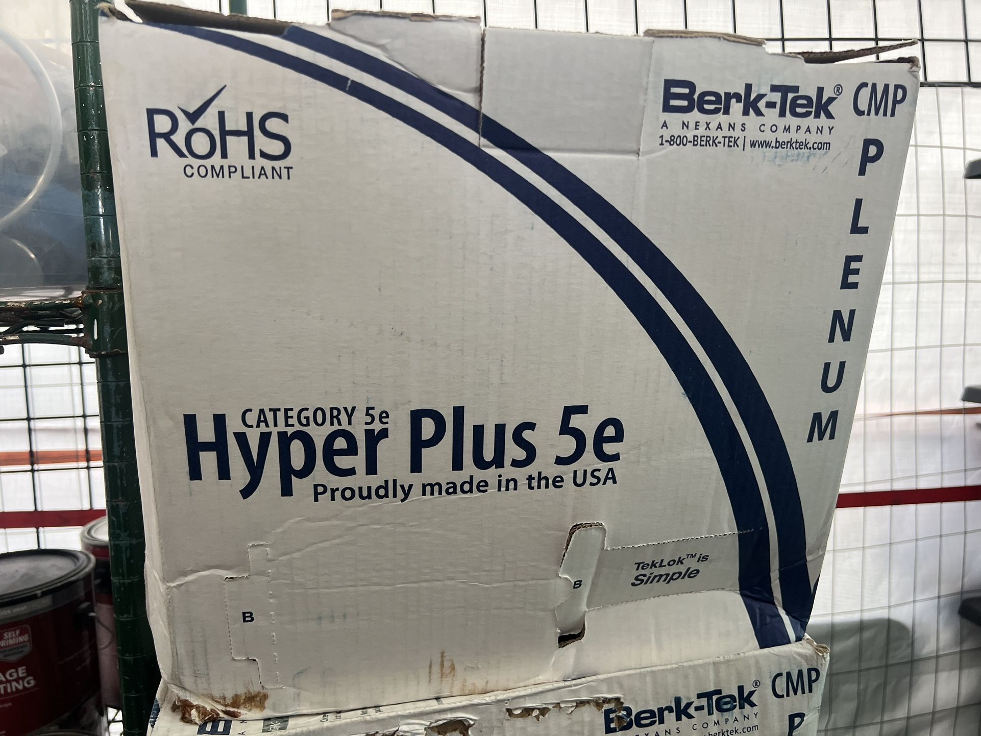Berk Tek HyperPlus 5e Category 5e UTP Cable