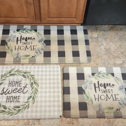 Farmhouse Anti Fatigue Mats for Kitchen 