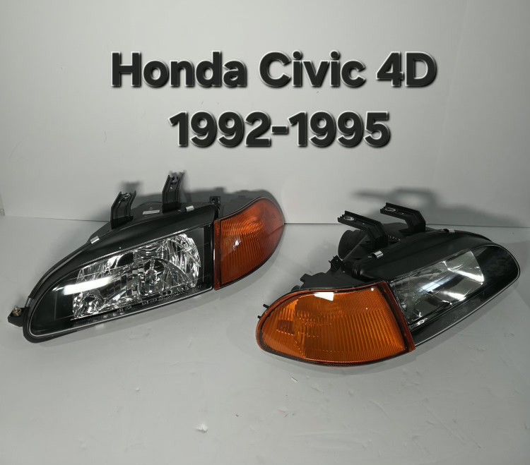 Honda Civic 4D 1992-1995 Headlights 