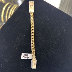 10k Gold Chino Bracelet 