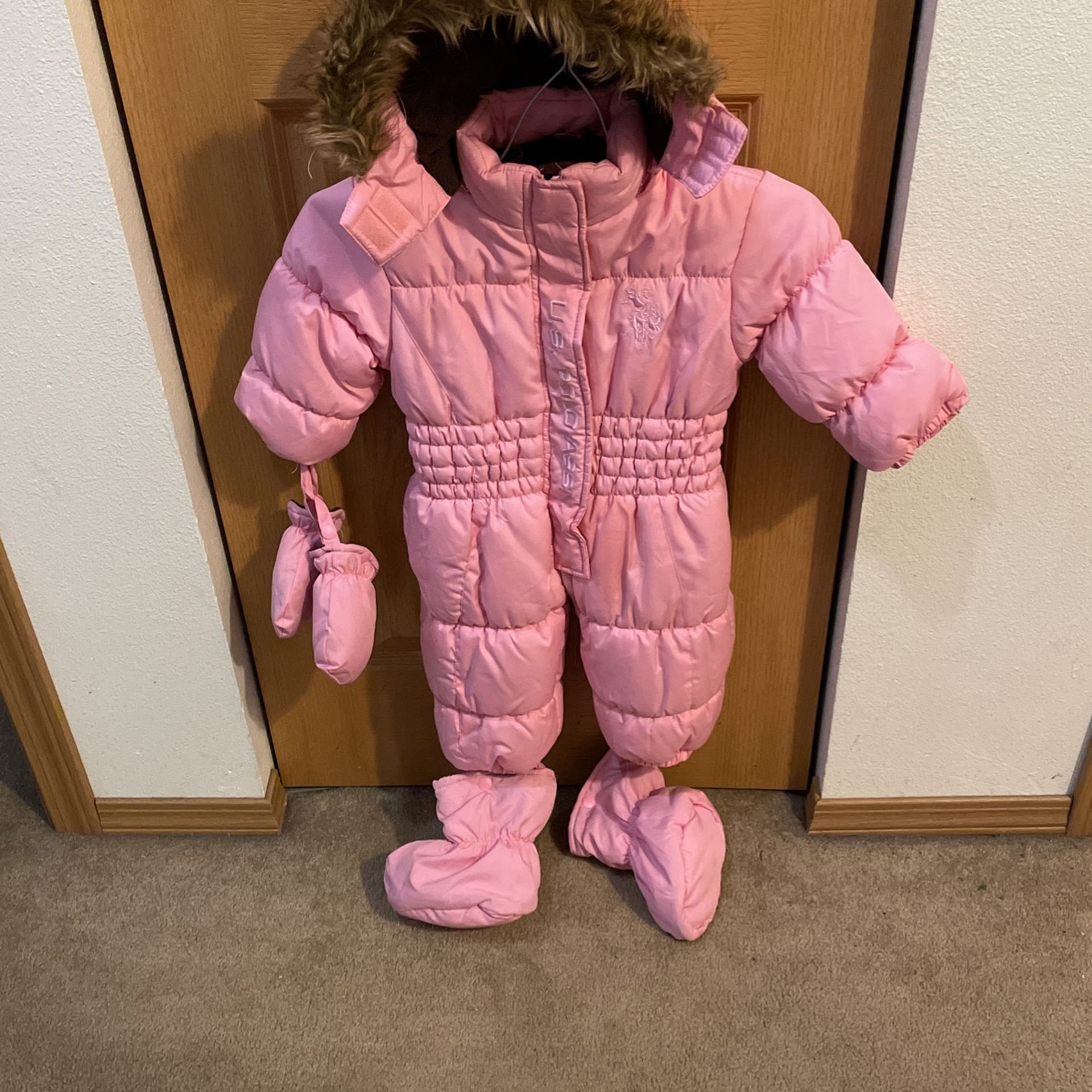 US Pollo Snow Suit Size 24 Months