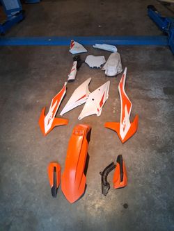ktm dirt bike plastics