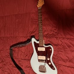 Squier Jazzmaster Daphne Blue