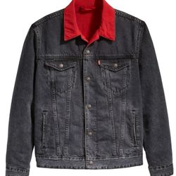 Air Jordan X Levi's VINTAGE REVERSIBLE JACKET. AUTHENTICATED BY STOCK X
