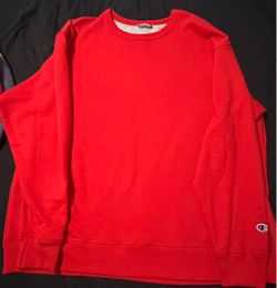Red champion sweater 2x