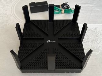 TP-Link AD7200 Wireless Wi-Fi Tri-Band Gigabit Router, Up To 7200Mbps