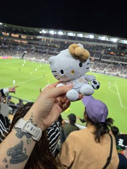 Hello Kitty LAFC Soccer Plush Toy
