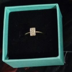 Pave Diamond Engagement Ring 