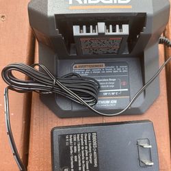 New Ridgid Battery Charger
