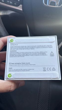 Apple AirPods Pro 3 new and unopened