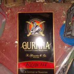 Gurkha Metal Sign