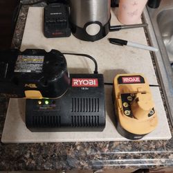 Tool Batteries W/Charger 