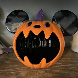 Disney Halloween Pumpkin Candy Bowl