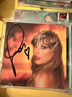 Autographed Taylor Swift Cd