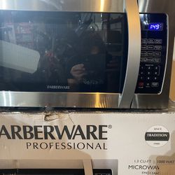 Brand new Farberware professional microwave in a box