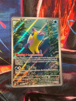 Pokemon Bruxish IR Illustration Rare Surging Sparks
