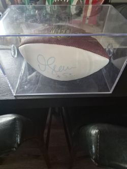 Signed football junior saue