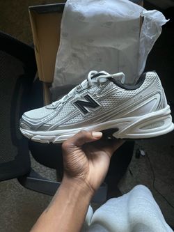 New Balance 740 White/Silver Metallic/Black