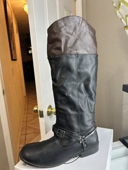 Black And Brown Boots Women