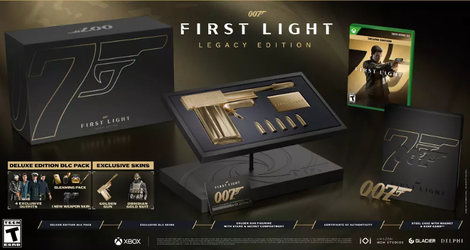 NEW 007 First Light Legacy Edition Xbox Series X Factory Sealed