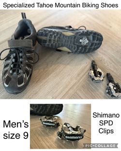 Specialized Mountain biking Shoes & Clips
