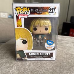 Attack On Titan Funko Pop Admin Arlelt FYE Exclusive 
