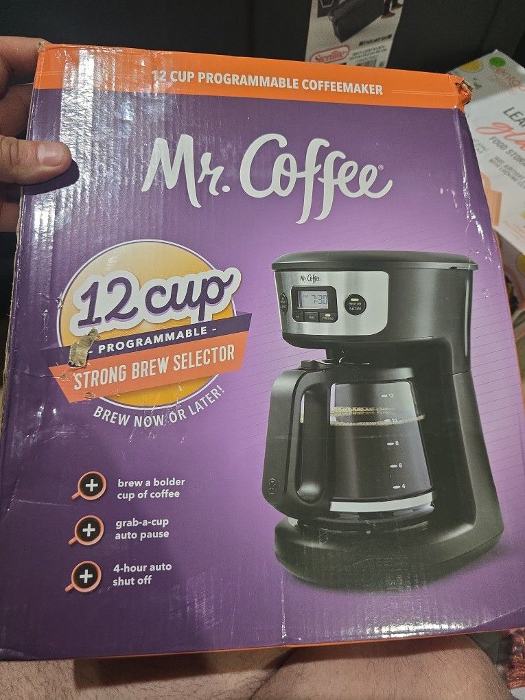 Mr Coffee 12 Cup Programmable Coffeemaker 