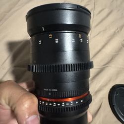 Rokinon Lense 1.5/35mm