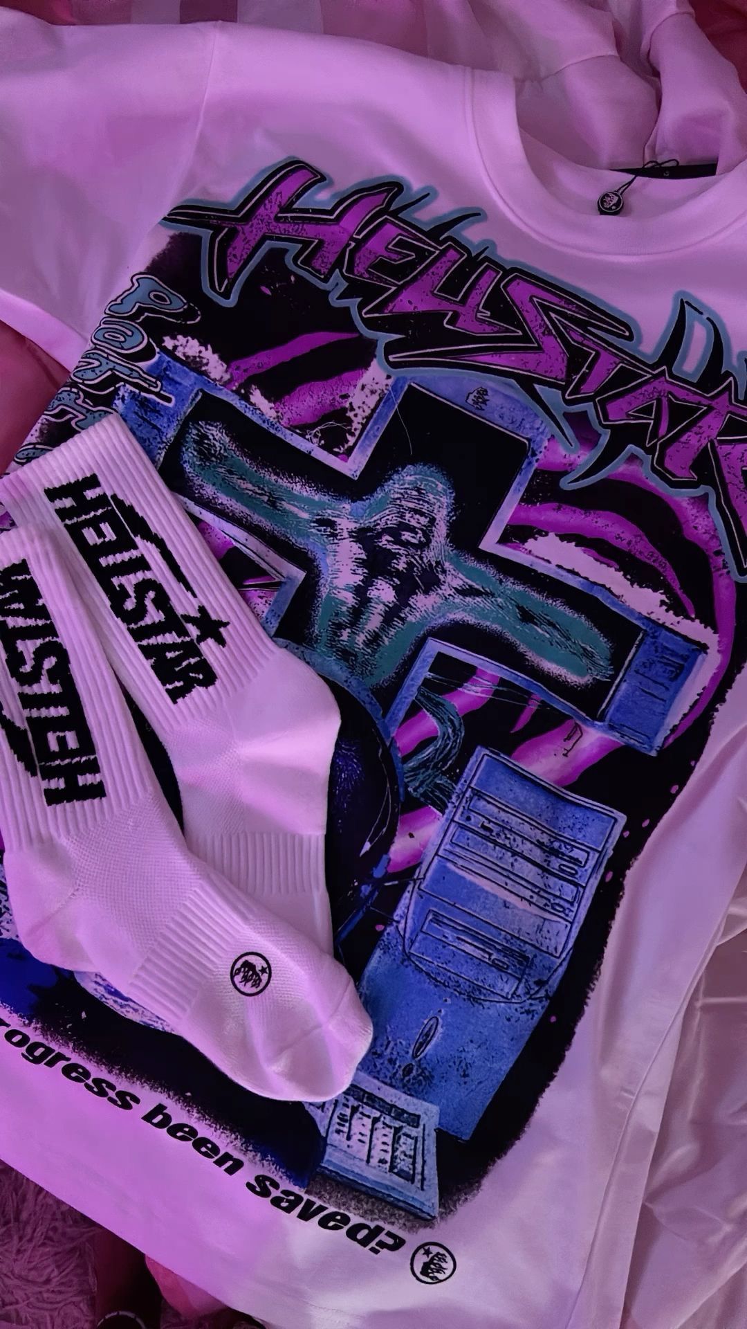 Hell Star Socks And Skirt