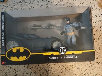 Batman And Batmobile The Batmobile Shoots Missiles It's Brand New In The Box