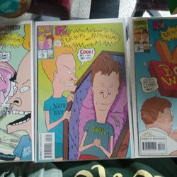 Bevis And Butthead Comic Book Lot