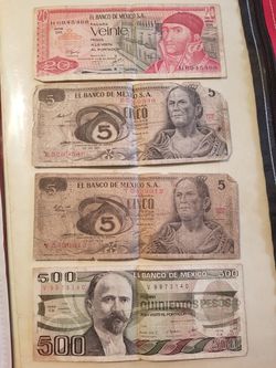 BILLETES ANTIGUOS