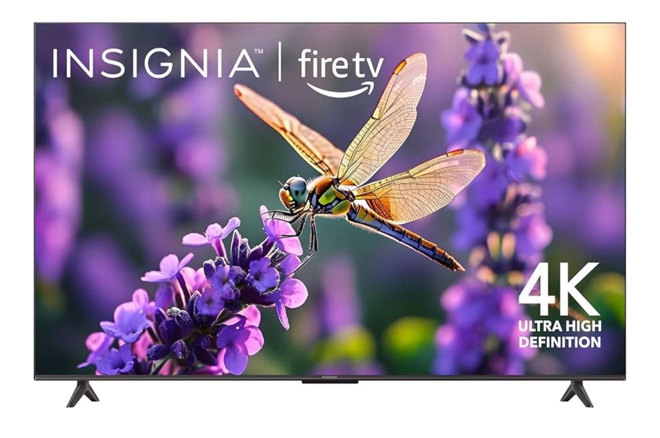INSIGNIA 65-inch Class F50 Series LED 4K UHD Smart Fire TV with Alexa Voice Remote (NS-65F501NA24)
