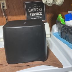 Black Polk Subwoofer