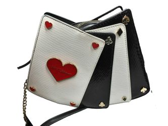 Betsey Johnson Card Black Wallet